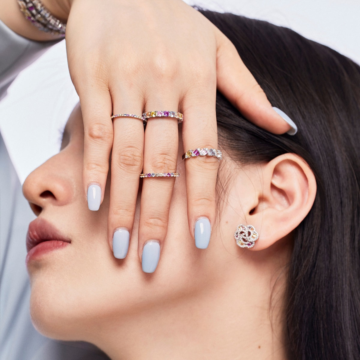 [Echo Fine ]Dazzling Resplendent Round Cut Party Ring