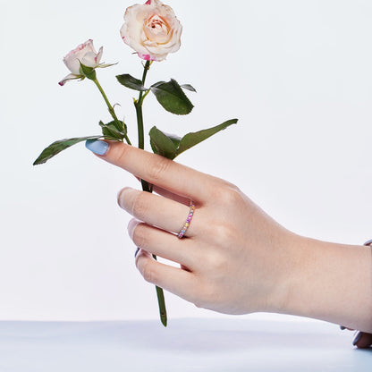 [Echo Fine ]Dazzling Resplendent Round Cut Party Ring