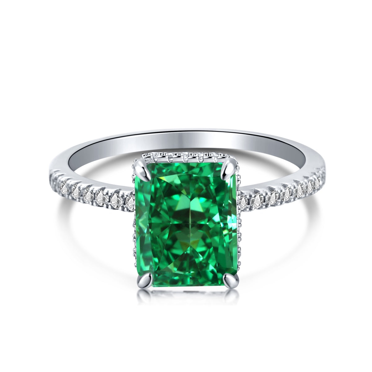 [Echo Fine ]4.0 Carat Luxurious Engagement Ring