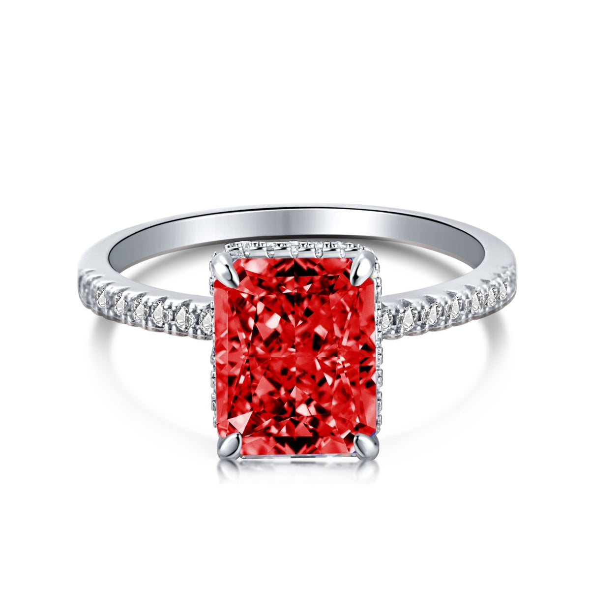[Echo Fine ]4.0 Carat Luxurious Engagement Ring