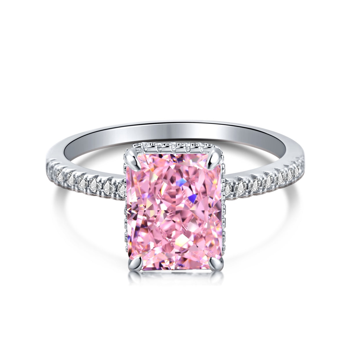 [Echo Fine ]4.0 Carat Luxurious Engagement Ring