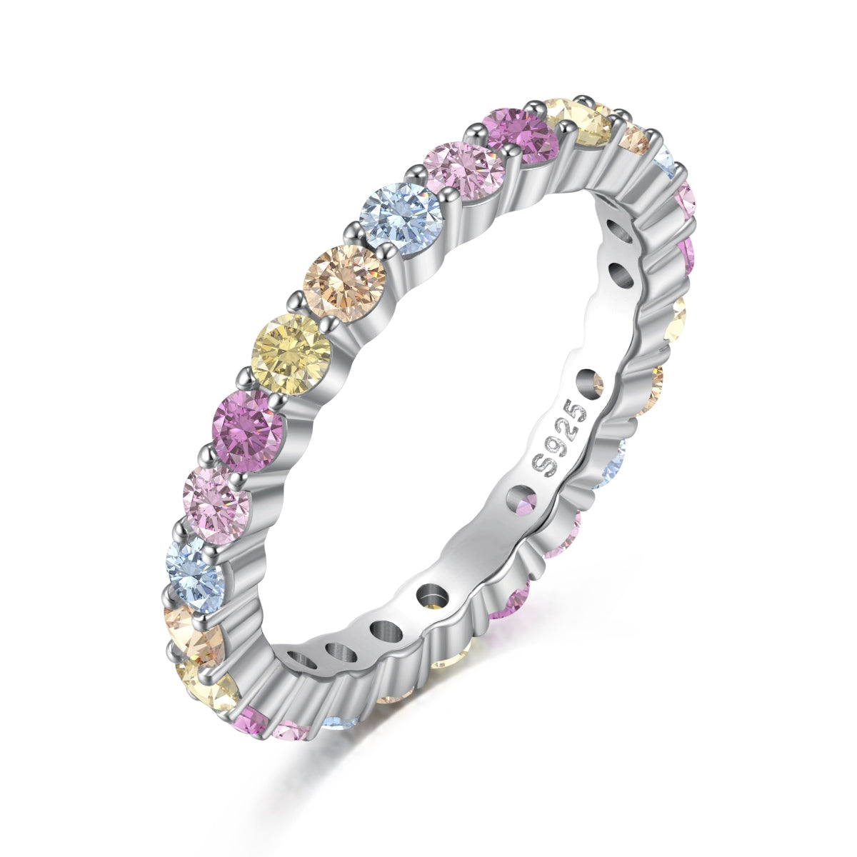 [Echo Fine ]Elegant Vivid Round Cut Daily Ring
