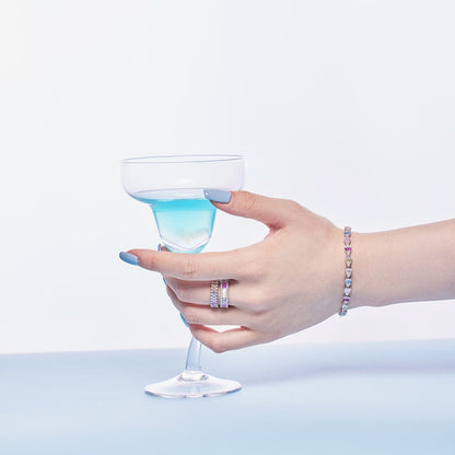 [Echo Fine ]Radiant Water Drop Shape Daily Bracelet