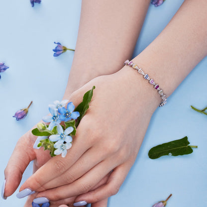 [Echo Fine ]Radiant Water Drop Shape Daily Bracelet
