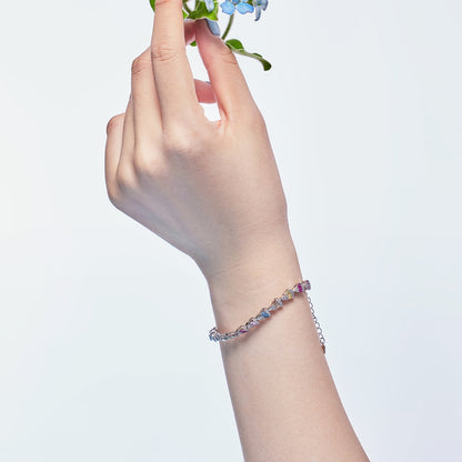 [Echo Fine ]Radiant Water Drop Shape Daily Bracelet