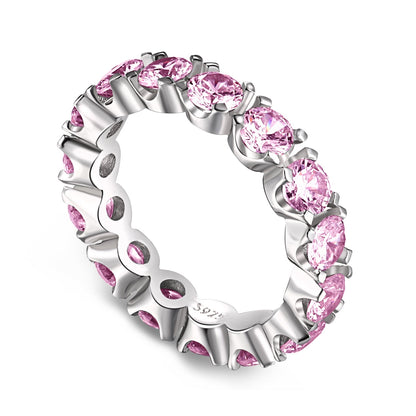 [Echo Fine ]Eternity Round Cut Tennis Ring