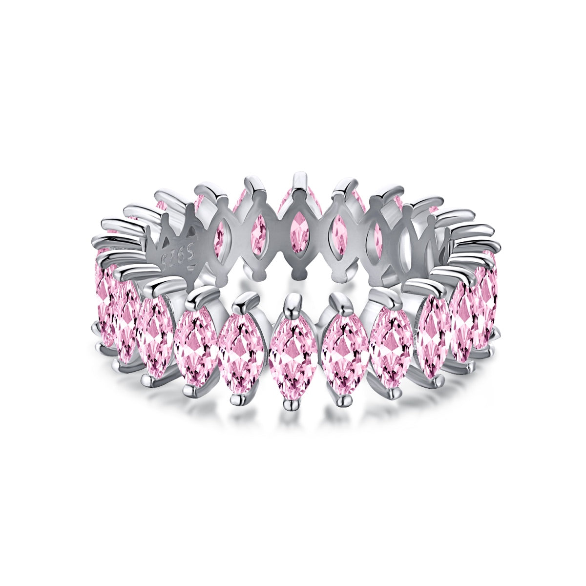 [Echo Fine ]Gorgeous Marquise Cut Tennis Ring