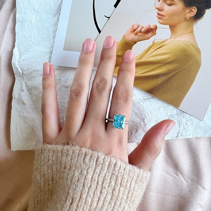 [Echo Fine ]4.0 Carat Luxurious Engagement Ring