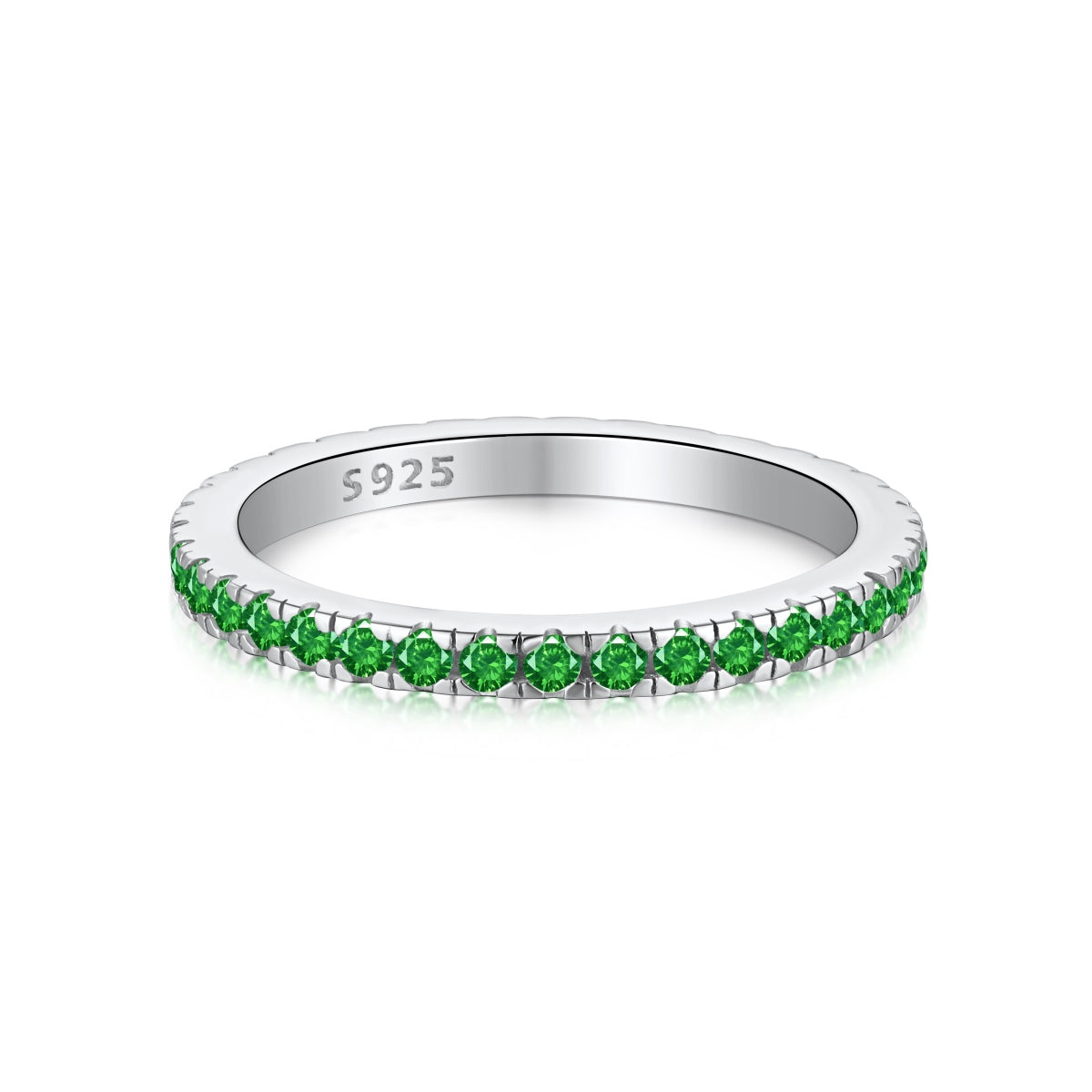 [Echo Fine ]Delicate Sparkling Round Cut Daily Ring