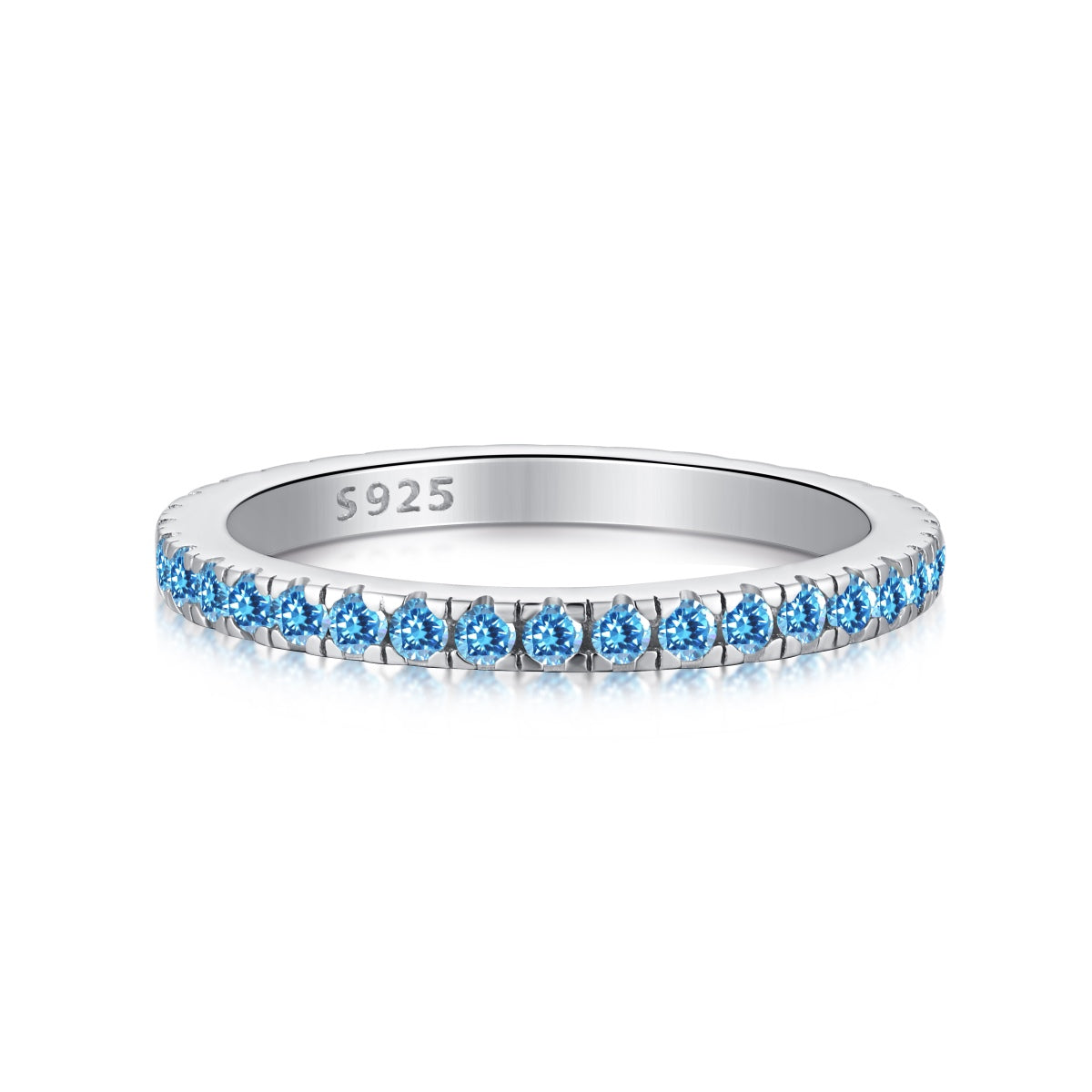[Echo Fine ]Delicate Sparkling Round Cut Daily Ring