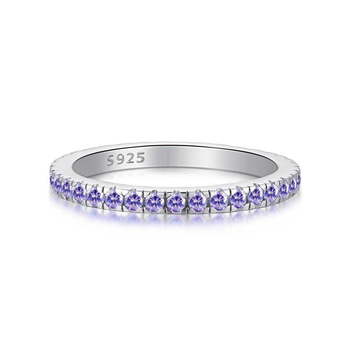 [Echo Fine ]Delicate Sparkling Round Cut Daily Ring