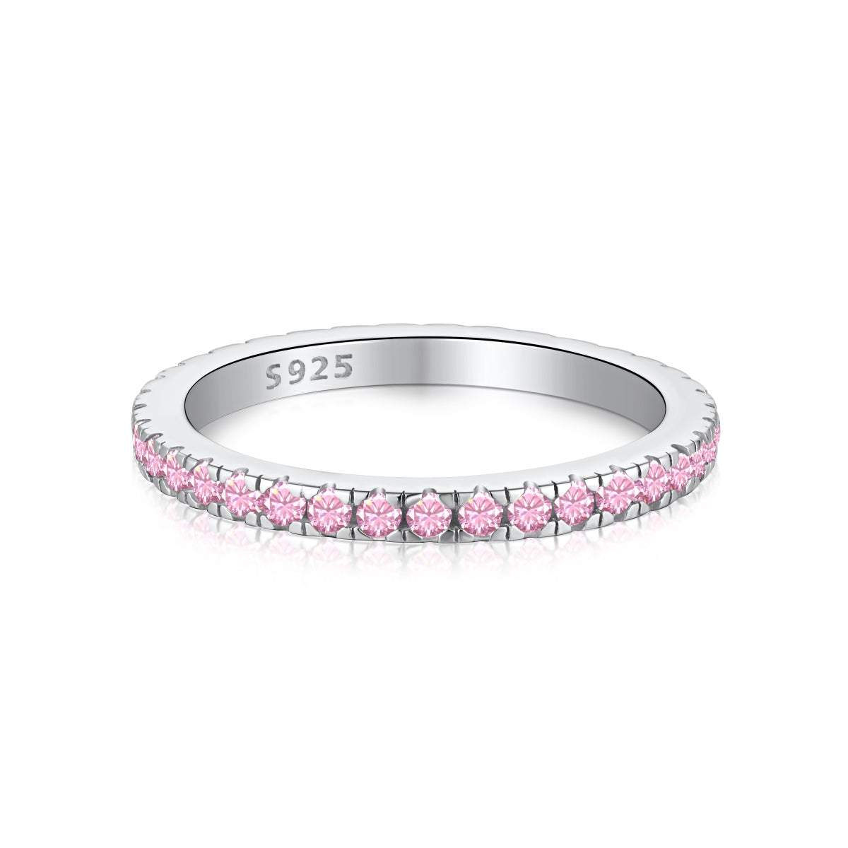 [Echo Fine ]Delicate Sparkling Round Cut Daily Ring