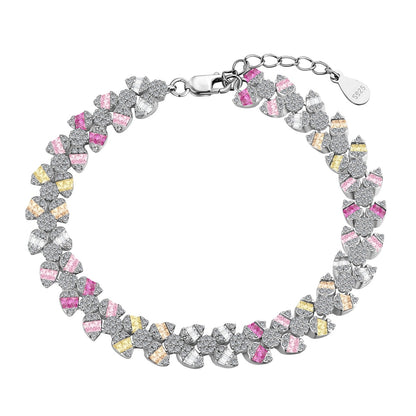 [Echo Fine ]Dainty Exquisite Flower Shape Daily Bracelet