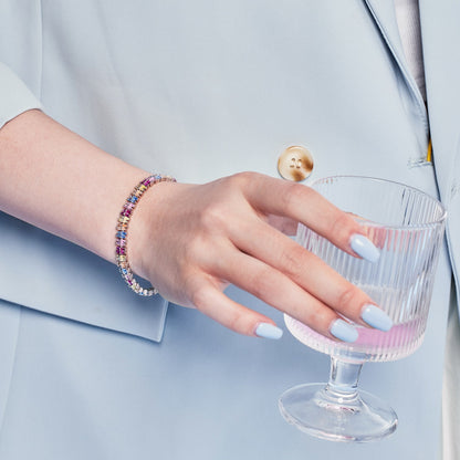[Echo Fine ]Sparkling Exquisite Multi Cut Party Bracelet