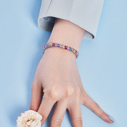 [Echo Fine ]Sparkling Exquisite Multi Cut Party Bracelet
