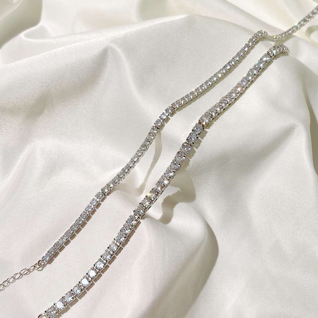 [Echo Fine ]Elegant Tennis Chain Necklace