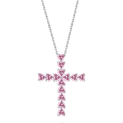 [Echo Fine ]Radiant Cross Shape Necklace