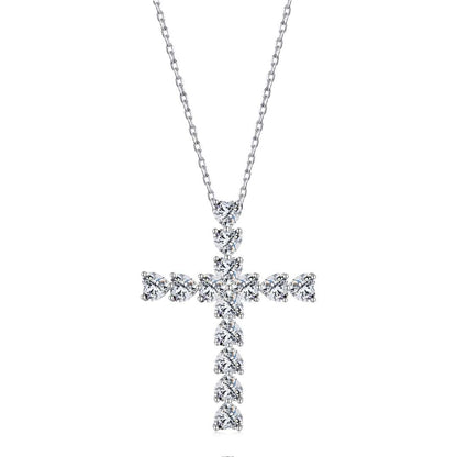 [Echo Fine ]Radiant Cross Shape Necklace