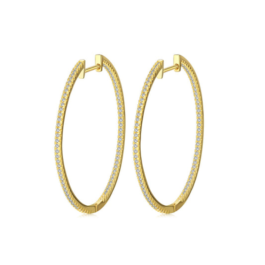 [Echo Fine ]Popular Large Hoop Earrings