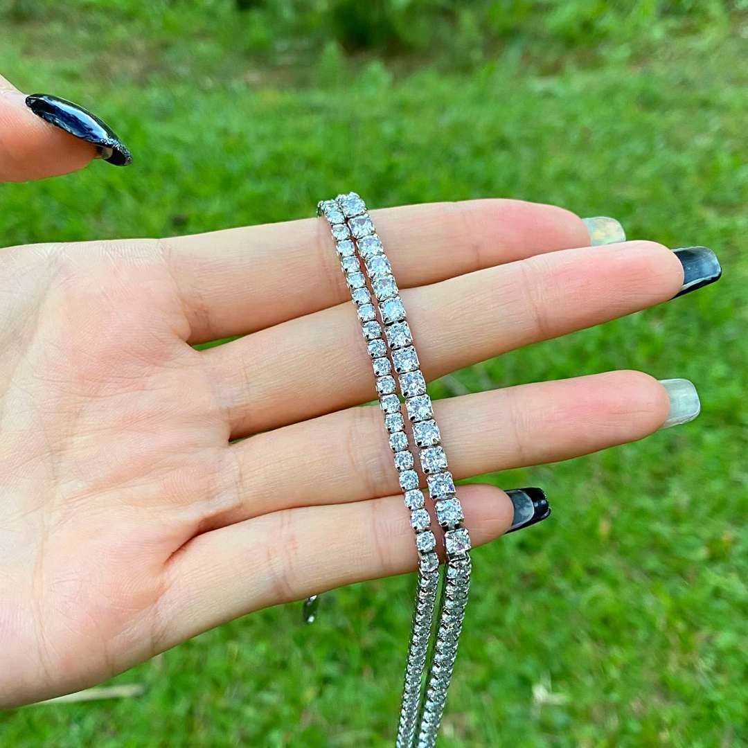 [Echo Fine ]Elegant Tennis Chain Necklace