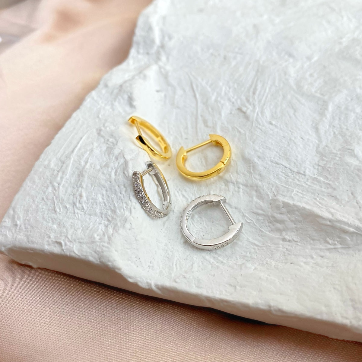 [Echo Fine ]Circle Versatile Earrings