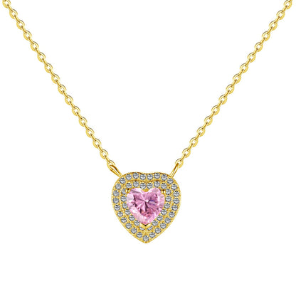 [Echo Fine ]Exquisite Heart Shape Necklace