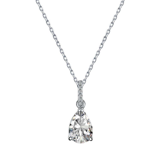 [Echo Fine ]Delicate Water Drop Shape Fashion Necklace