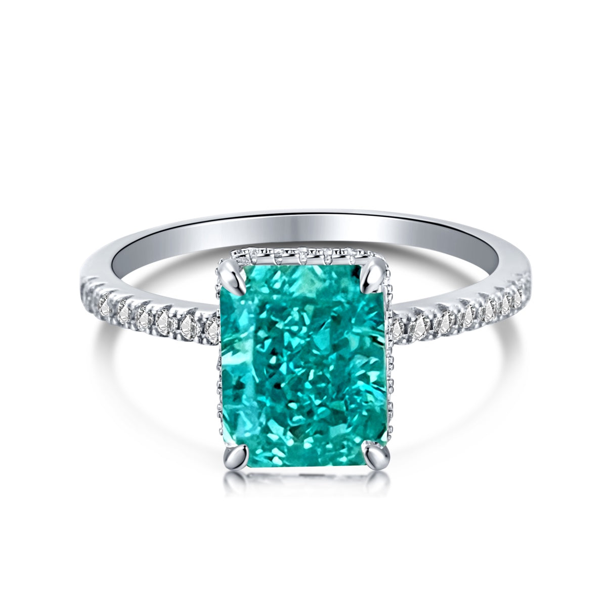 [Echo Fine ]4.0 Carat Luxurious Engagement Ring