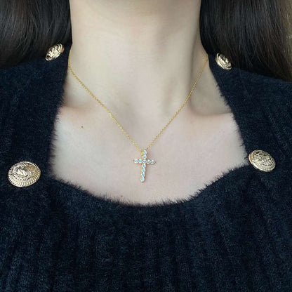 [Echo Fine ]Unique Cross Shape Necklace