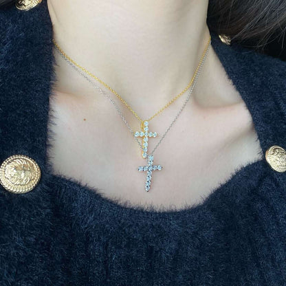 [Echo Fine ]Unique Cross Shape Necklace