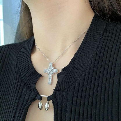 [Echo Fine ]Gypsophila With Dimonds Necklace
