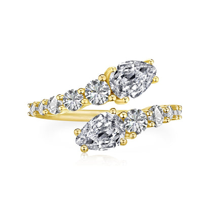 [Echo Fine ]Delicate Lively Snake Shape Daily Ring