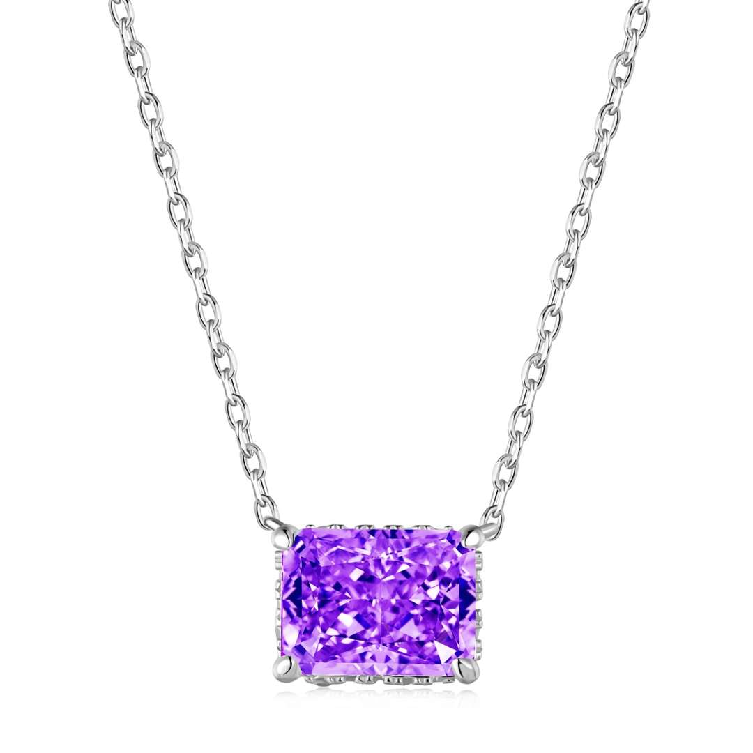 [Echo Fine ]Luxurious Square Shape Colorful Necalack