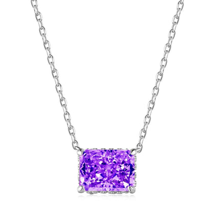 [Echo Fine ]Luxurious Square Shape Colorful Necalack