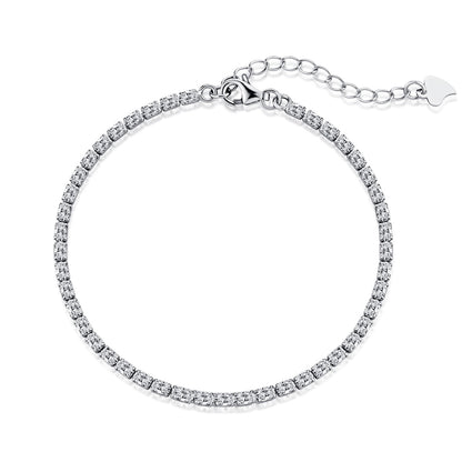 [Echo Fine ]Elegant Emerald Cut Daily Bracelet