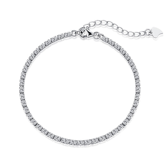 [Echo Fine ]Elegant Emerald Cut Daily Bracelet