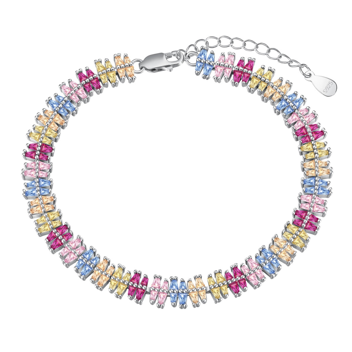 [Echo Fine ]Sparkling Exquisite Multi Cut Party Bracelet