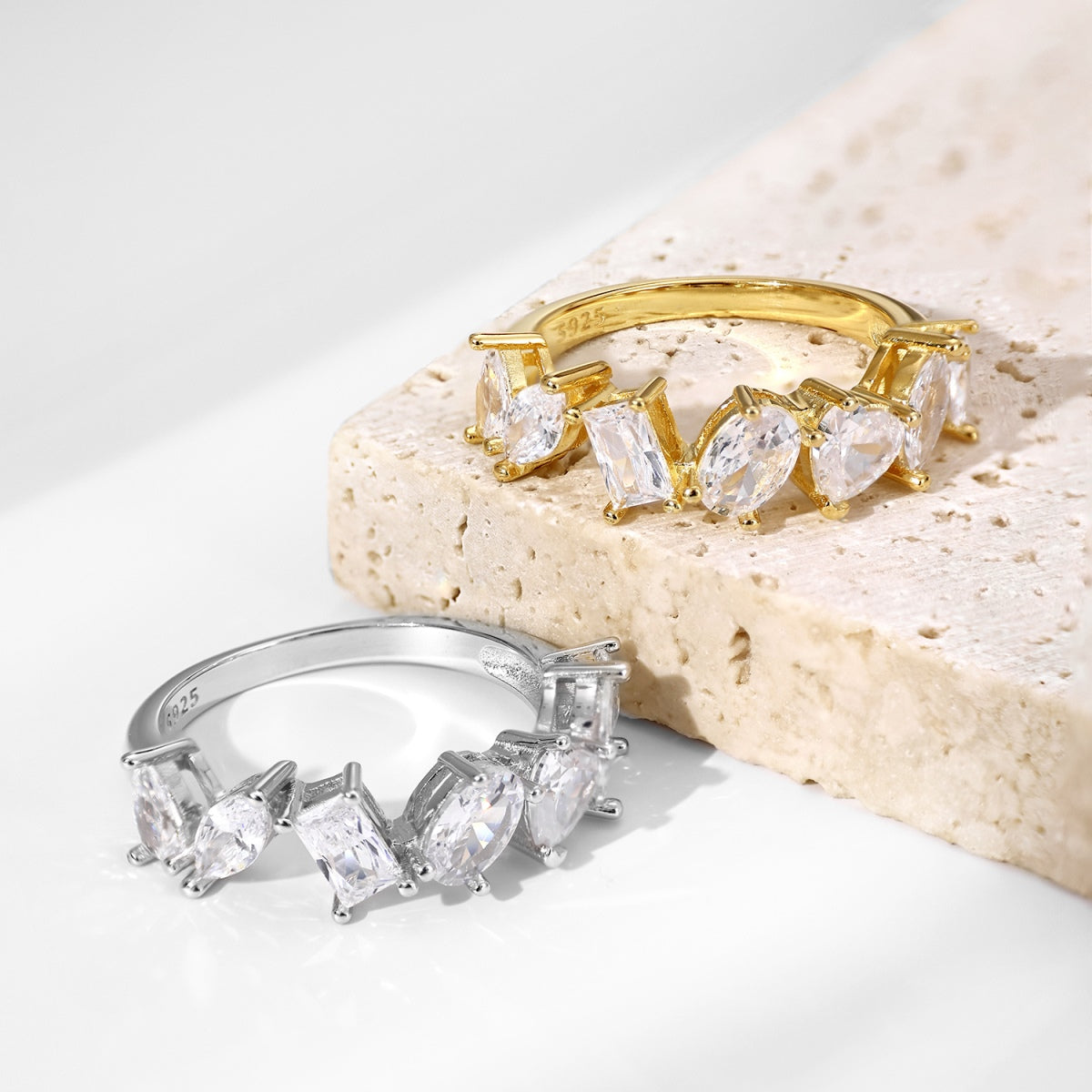 [Echo Fine ]Delicate Multi Cut Ring