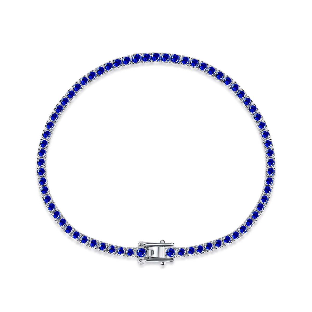 [Echo Fine ]Dazzling Colorful Round Cut Daily Bracelet