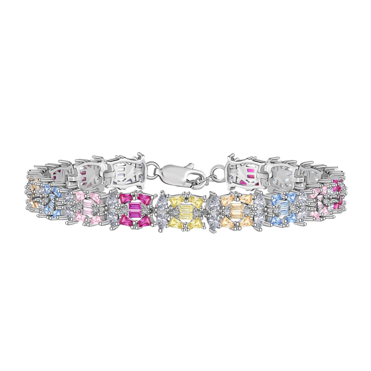 [Echo Fine ]Delicate Colorful Multi Cut Party Bracelet