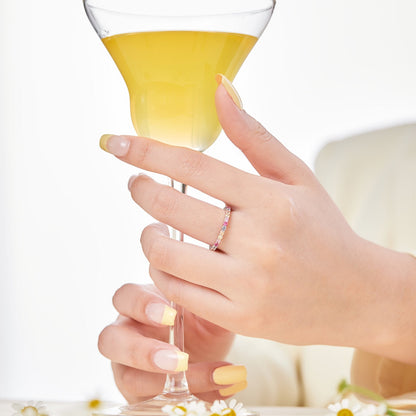 [Echo Fine ]Elegant Vivid Round Cut Daily Ring