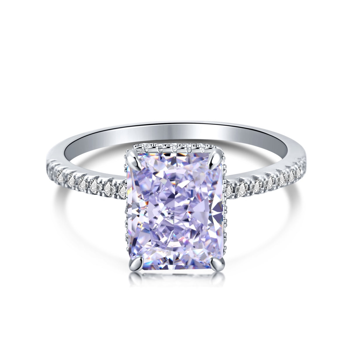 [Echo Fine ]4.0 Carat Luxurious Engagement Ring
