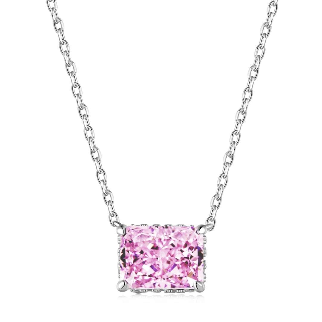 [Echo Fine ]Luxurious Square Shape Colorful Necalack