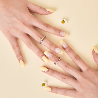 [Echo Fine ]Energetic Elegant Radiant Cut Party Ring