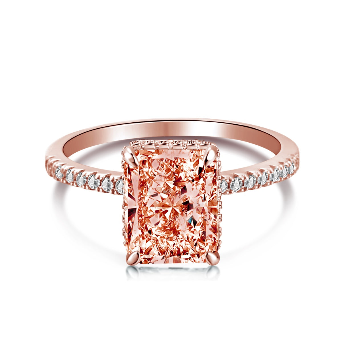 [Echo Fine ]4.0 Carat Luxurious Engagement Ring