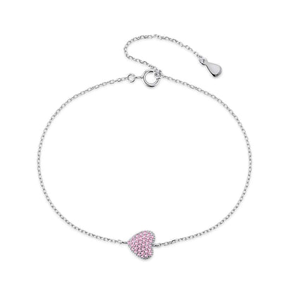 [Echo Fine ]Heart-Shaped Gentle and Versatile Bracelet