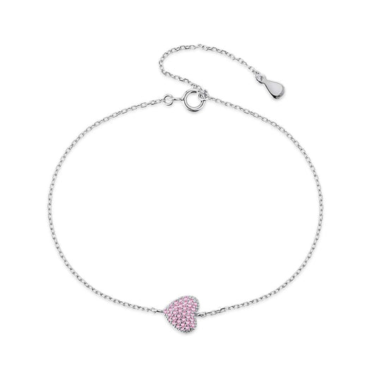 [Echo Fine ]Heart-Shaped Gentle and Versatile Bracelet