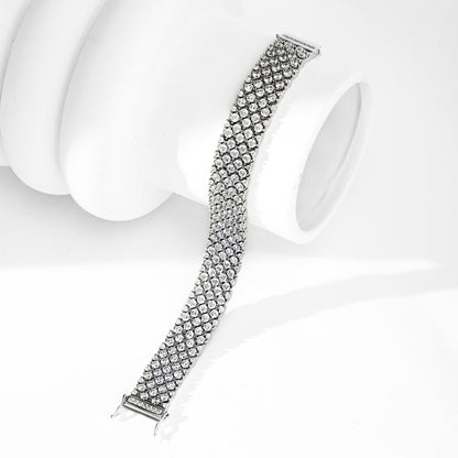 [Echo Fine ]Ornate Elegant Round Cut Party Bracelet
