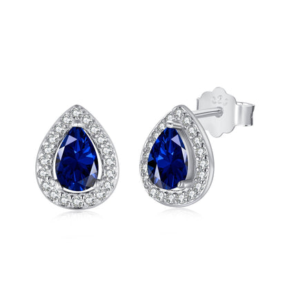 [Echo Fine ]Luxurious Water Drop Shape Earrings