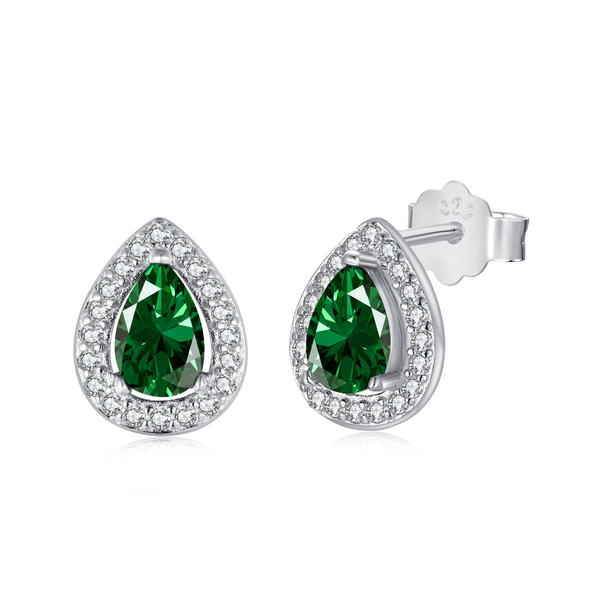 [Echo Fine ]Luxurious Water Drop Shape Earrings